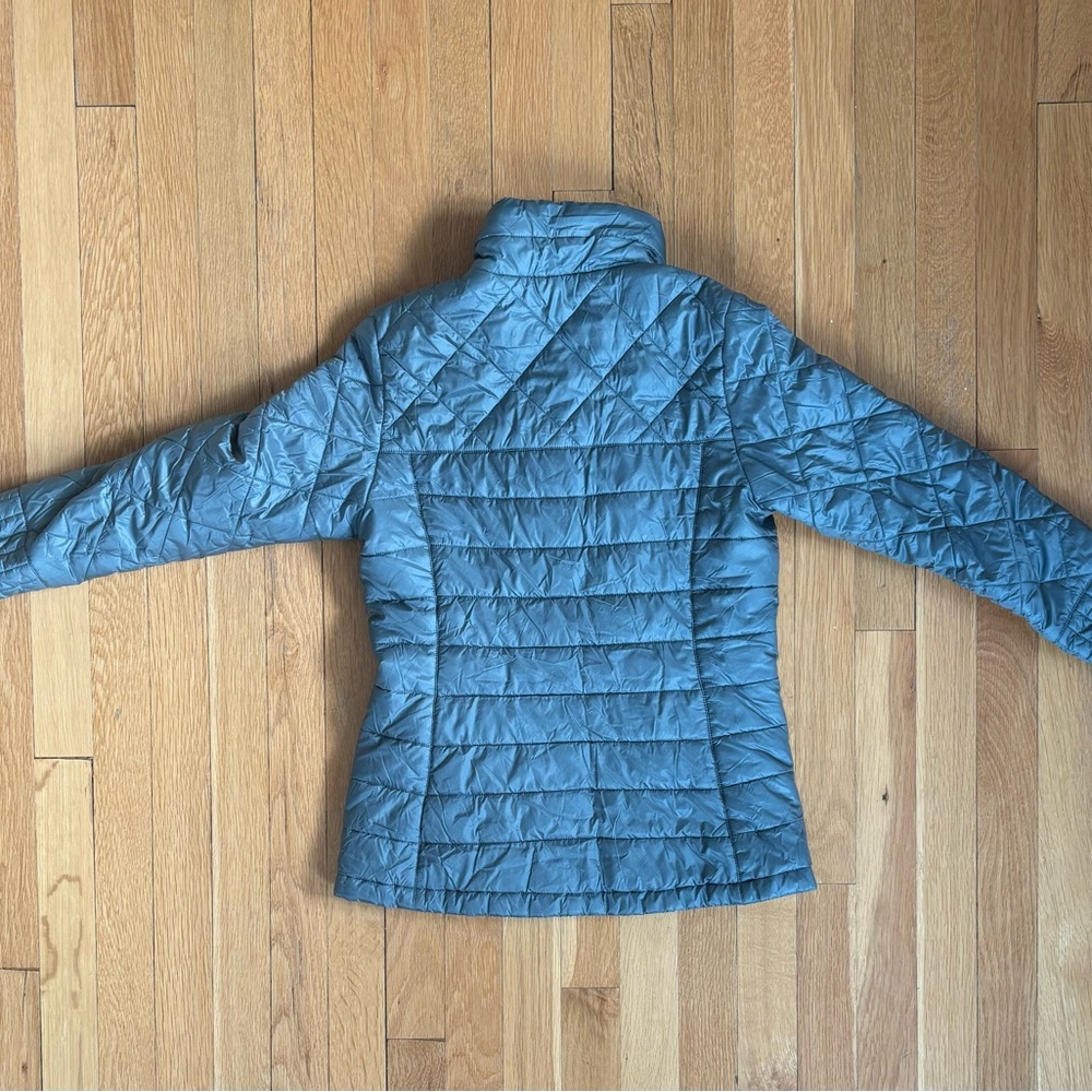 Patagonia Women's Steel Blue Quilted Puffer Jacket